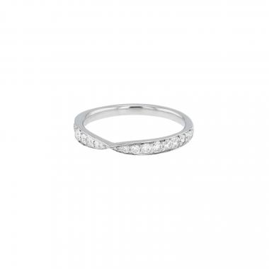 Alliance Tiffany & Co Harmony en platine et diamants