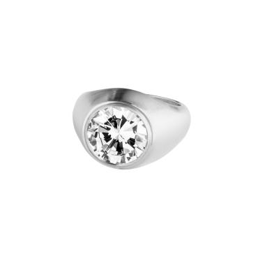 Bague Cartier  en platine et diamant (3.14 carats)