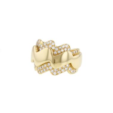 Bague Van Cleef & Arpels  en or jaune et diamants
