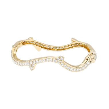Bracelet Dior Bois de Rose en or jaune et diamants