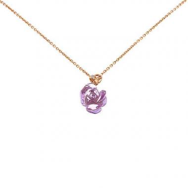Collier Dior Pré Catelan en or rose,  améthyste et diamant