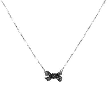 Collier Pomellato en or jaune, or noirci et diamants noir