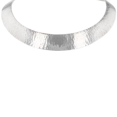 Collier torque Hermès Timoure en argent