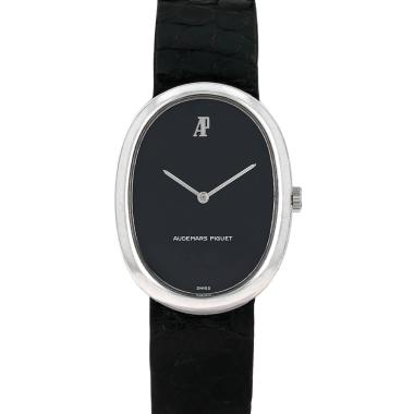Montre Audemars Piguet Ellipse en or blanc Vers 1980
