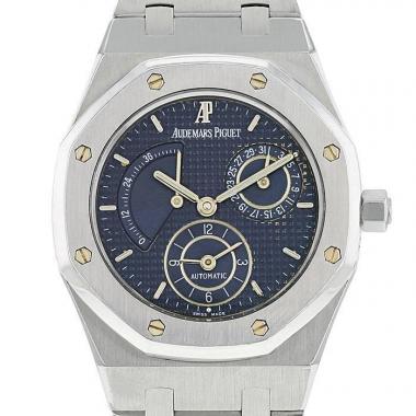 Montre Audemars Piguet Royal Oak Dual Time en acier Ref: Audpig - 25730ST  Vers 1995