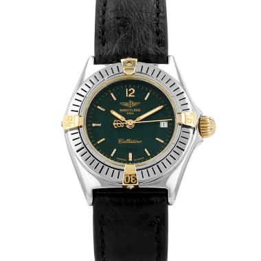Montre Breitling Callistino en acier et or jaune Ref: Breitling - B52044  Vers 1990