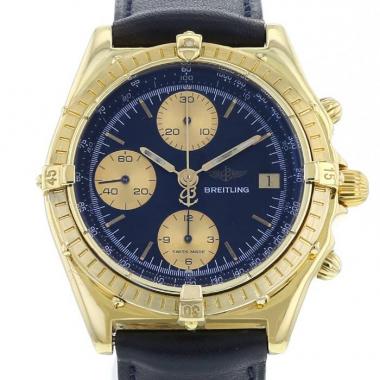 Montre Breitling Chronomat en or jaune Ref :  A13050 Vers  1990