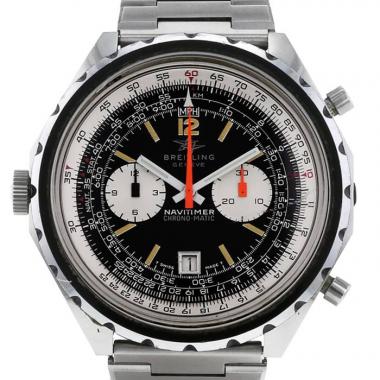 Montre Breitling Navitimer en acier Ref :  1806 Vers  1970