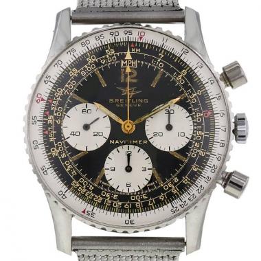 Montre Breitling Navitimer en acier Ref :  806 Vers  1970