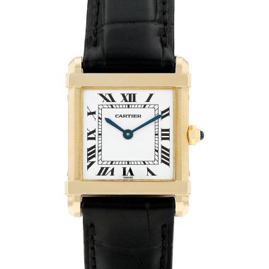 Montre Cartier Tank Chinoise en or jaune Ref: Cartier - 8105  Vers 1980
