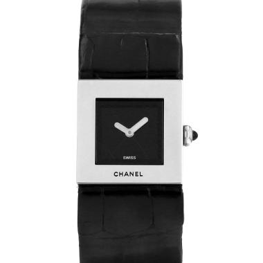 Montre Chanel Matelassé en acier Vers 2000
