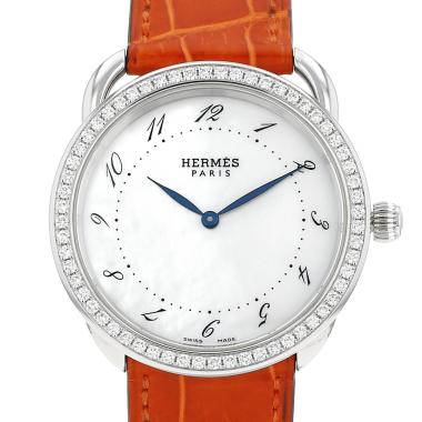 Montre Hermès Arceau en acier Ref: Hermès - AR5.730  Vers 2010