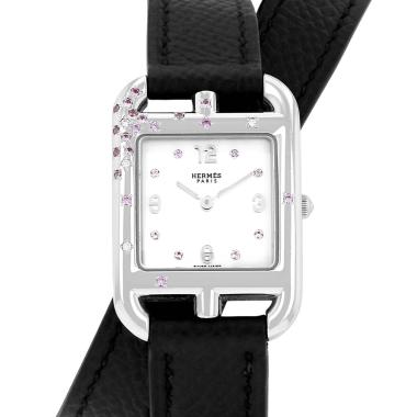 Montre Hermès Cape Cod en acier Vers 2022