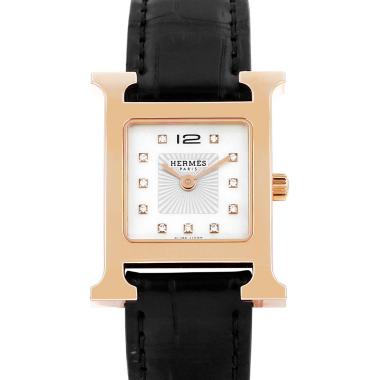 Montre Hermès Heure H en plaqué or Ref: Hermès - HH1.202  Vers 2021