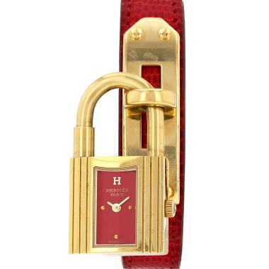 Montre Hermès Montre Kelly en plaqué or Ref: Hermès - KE1.201  Vers 2000