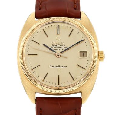 Montre Omega Constellation en or jaune Ref: Omega - 168027  Vers 1960