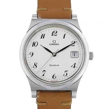 Montre Omega Genève en acier Ref :  136.0102 Vers  1970