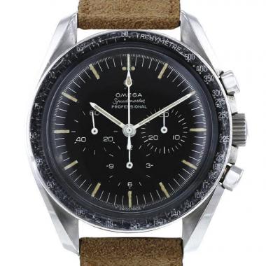 Montre Omega Speedmaster Professional en acier Ref :  S105012-64 Vers 1965