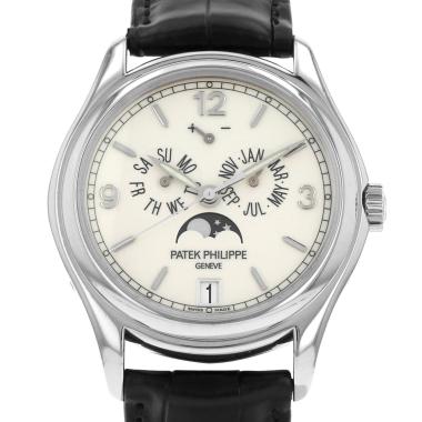 Montre Patek Philippe Annual Calendar en or blanc Ref: Patek Philippe - 5146  Vers 2012