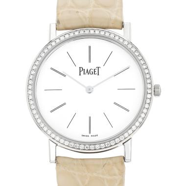 Montre Piaget Altiplano en or blanc Ref :  P10245 Vers  2010