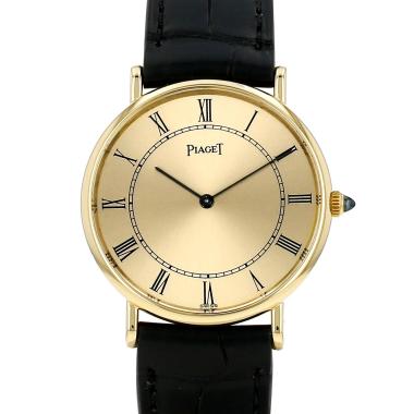 Montre Piaget Vintage en or jaune Ref: Piaget - 9025  Vers 1983