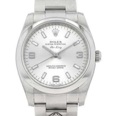 Montre Rolex Air King "Domino's" en acier Ref: Rolex - 114200  Vers 2007