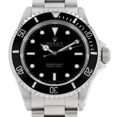 Montre Rolex Submariner en acier Ref: Rolex - 14060  Vers 1994