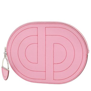 Pochette Hermès  In-The-Loop en cuir Mysore Rose Confetti