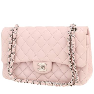 Sac à main Chanel  Timeless Classic en cuir matelassé rose